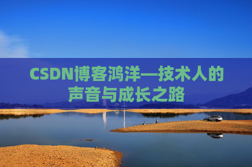 CSDN博客鸿洋—技术人的声音与成长之路