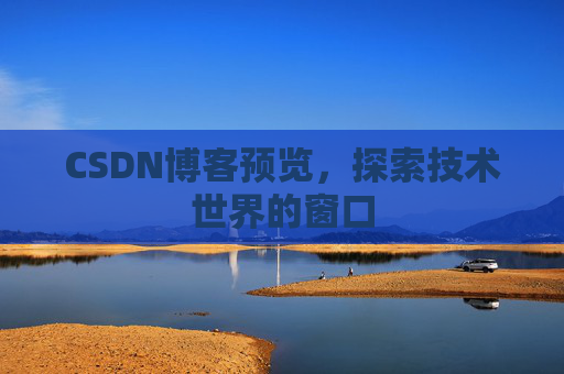 CSDN博客预览，探索技术世界的窗口
